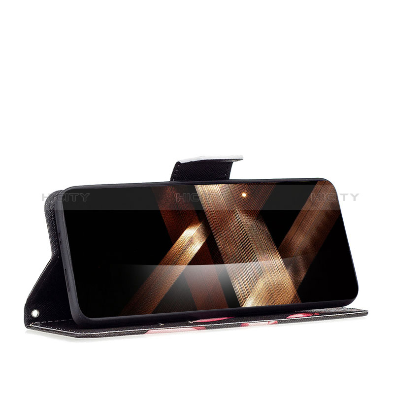 Custodia Portafoglio In Pelle Fantasia Modello Cover con Supporto B03F per Xiaomi Redmi Note 13 Pro+ Plus 5G