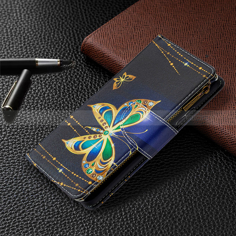 Custodia Portafoglio In Pelle Fantasia Modello Cover con Supporto B04F per Samsung Galaxy A42 5G