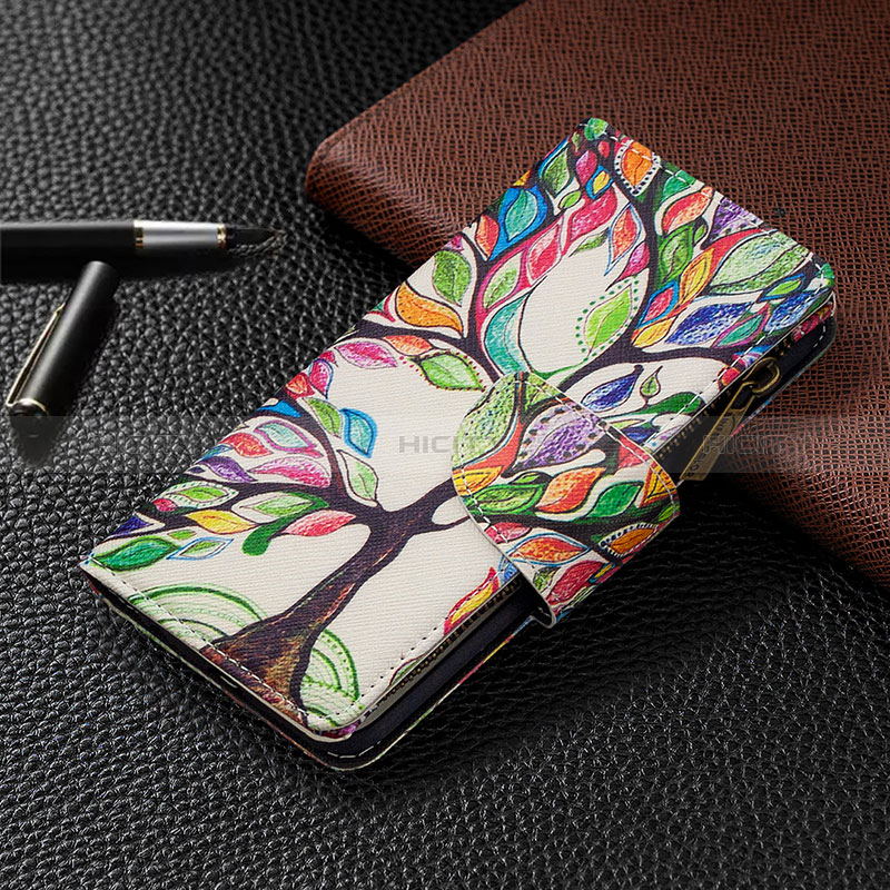 Custodia Portafoglio In Pelle Fantasia Modello Cover con Supporto B04F per Samsung Galaxy Note 10 Lite