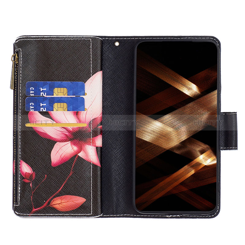 Custodia Portafoglio In Pelle Fantasia Modello Cover con Supporto B04F per Xiaomi Civi 3 5G