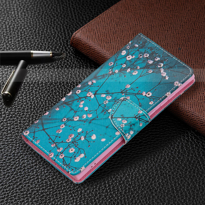 Custodia Portafoglio In Pelle Fantasia Modello Cover con Supporto B09F per Samsung Galaxy S21 Ultra 5G
