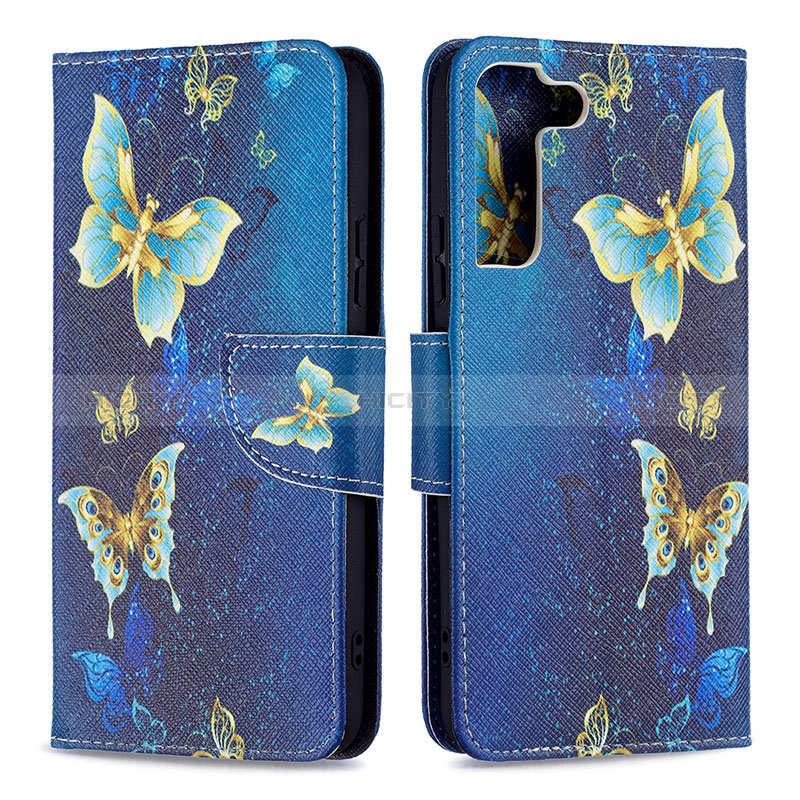 Custodia Portafoglio In Pelle Fantasia Modello Cover con Supporto B09F per Samsung Galaxy S24 Plus 5G