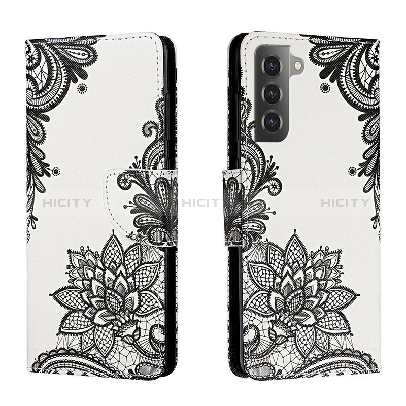 Custodia Portafoglio In Pelle Fantasia Modello Cover con Supporto H01X per Samsung Galaxy S22 5G