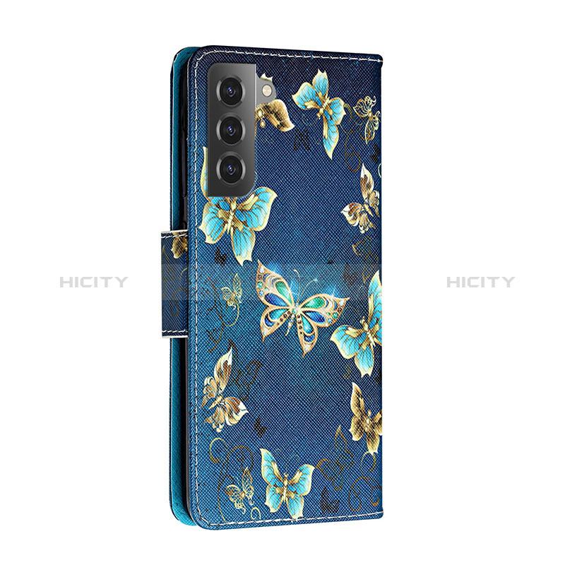 Custodia Portafoglio In Pelle Fantasia Modello Cover con Supporto H01X per Samsung Galaxy S22 5G