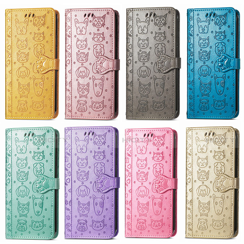 Custodia Portafoglio In Pelle Fantasia Modello Cover con Supporto H12 per Apple iPhone 13 Pro
