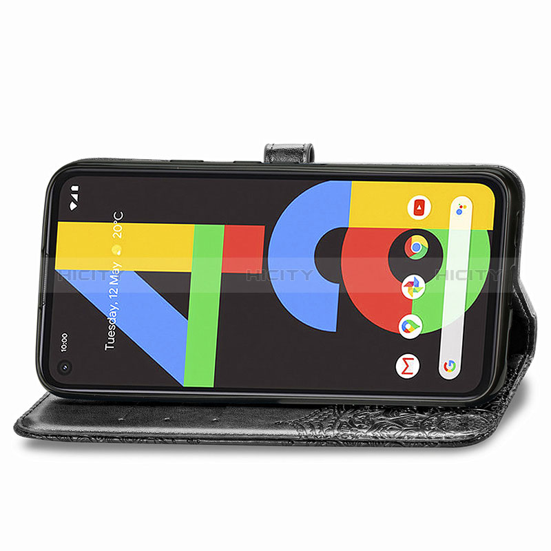 Custodia Portafoglio In Pelle Fantasia Modello Cover con Supporto per Google Pixel 4a