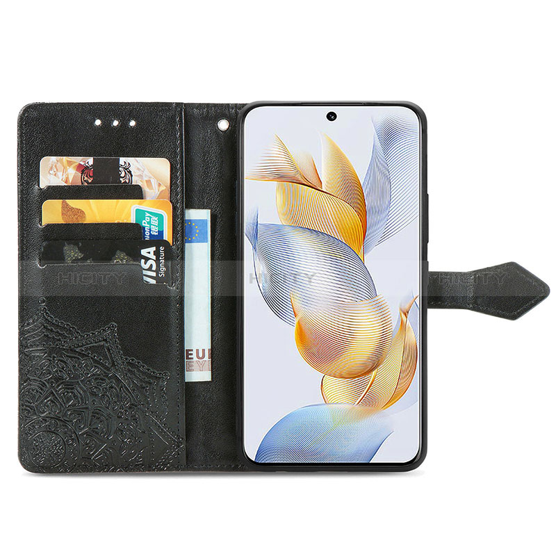 Custodia Portafoglio In Pelle Fantasia Modello Cover con Supporto per Huawei Honor 90 5G