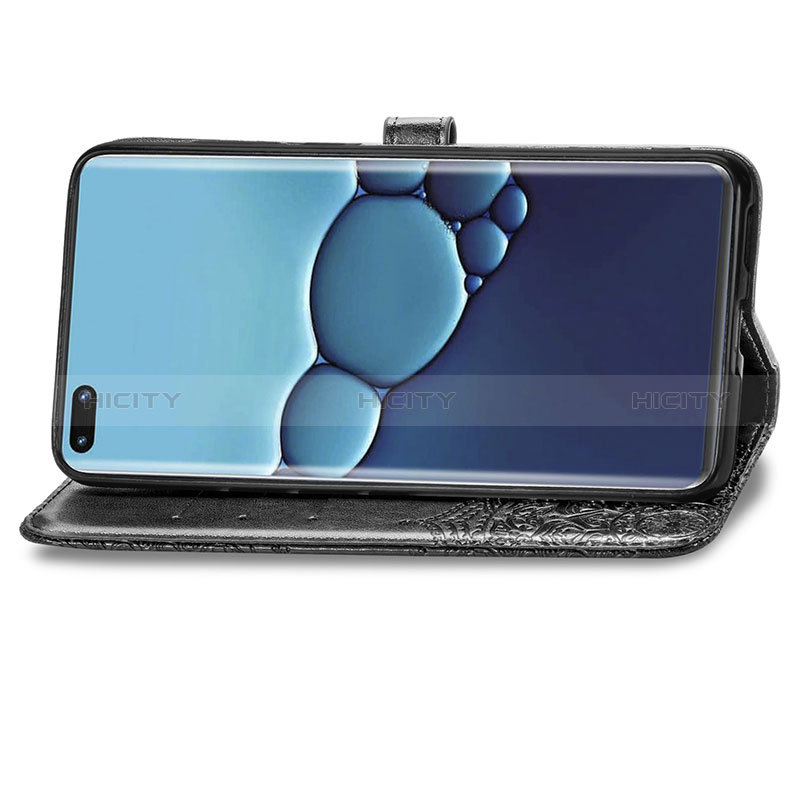 Custodia Portafoglio In Pelle Fantasia Modello Cover con Supporto per Huawei P40 Pro