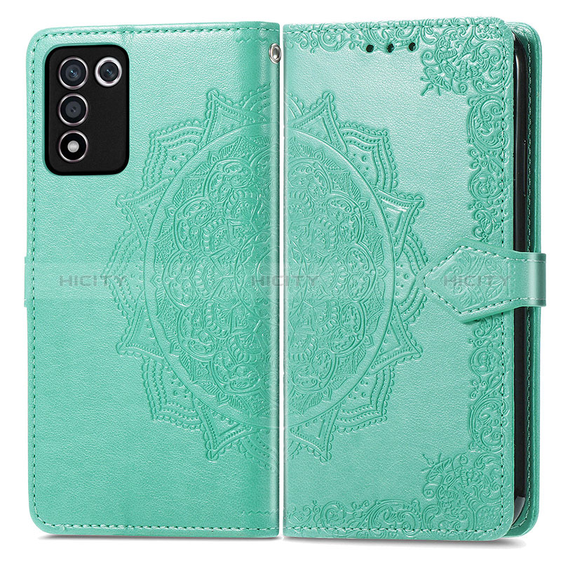 Custodia Portafoglio In Pelle Fantasia Modello Cover con Supporto per Oppo K9S 5G