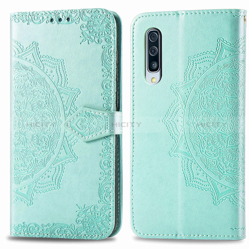 Custodia Portafoglio In Pelle Fantasia Modello Cover con Supporto per Samsung Galaxy A50S