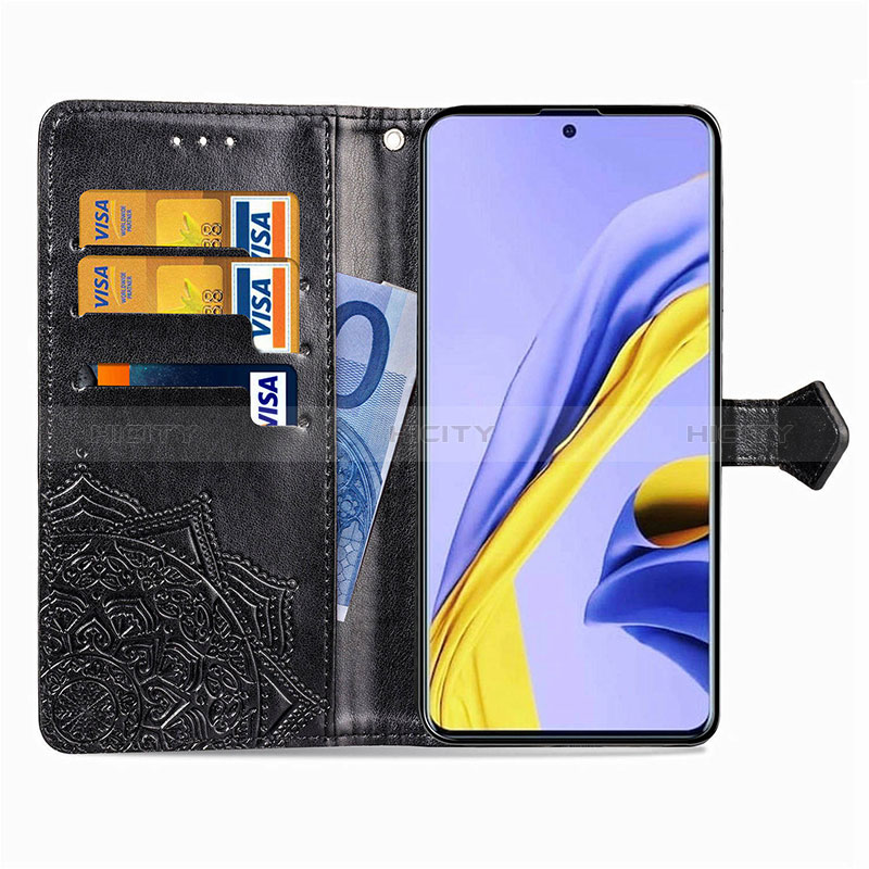 Custodia Portafoglio In Pelle Fantasia Modello Cover con Supporto per Samsung Galaxy A71 4G A715