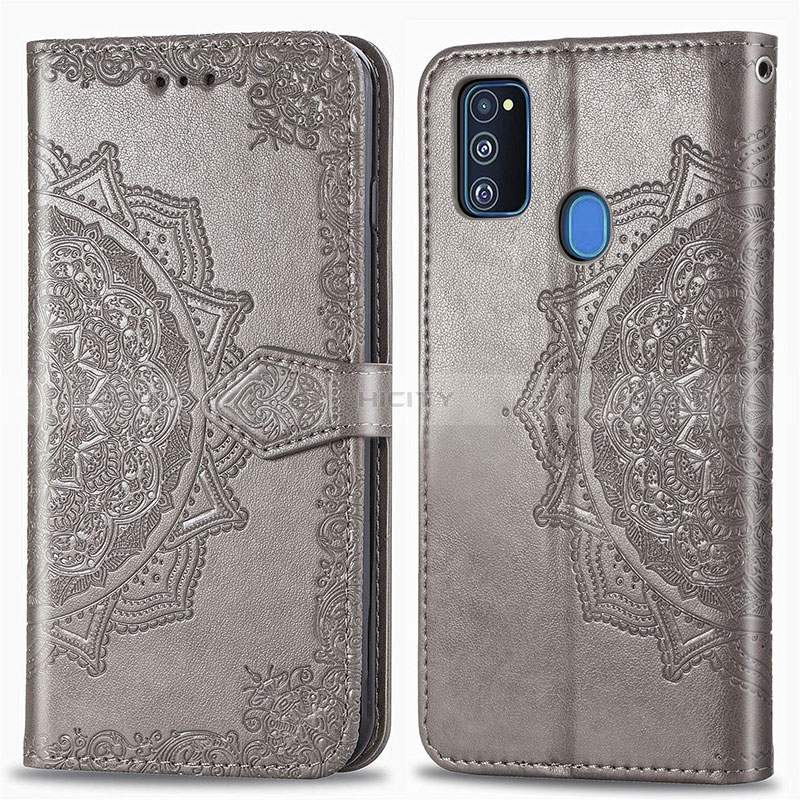Custodia Portafoglio In Pelle Fantasia Modello Cover con Supporto per Samsung Galaxy M21