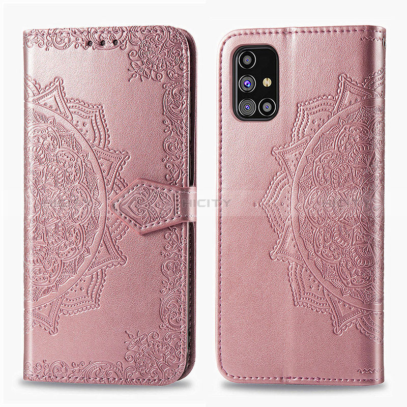 Custodia Portafoglio In Pelle Fantasia Modello Cover con Supporto per Samsung Galaxy M31s