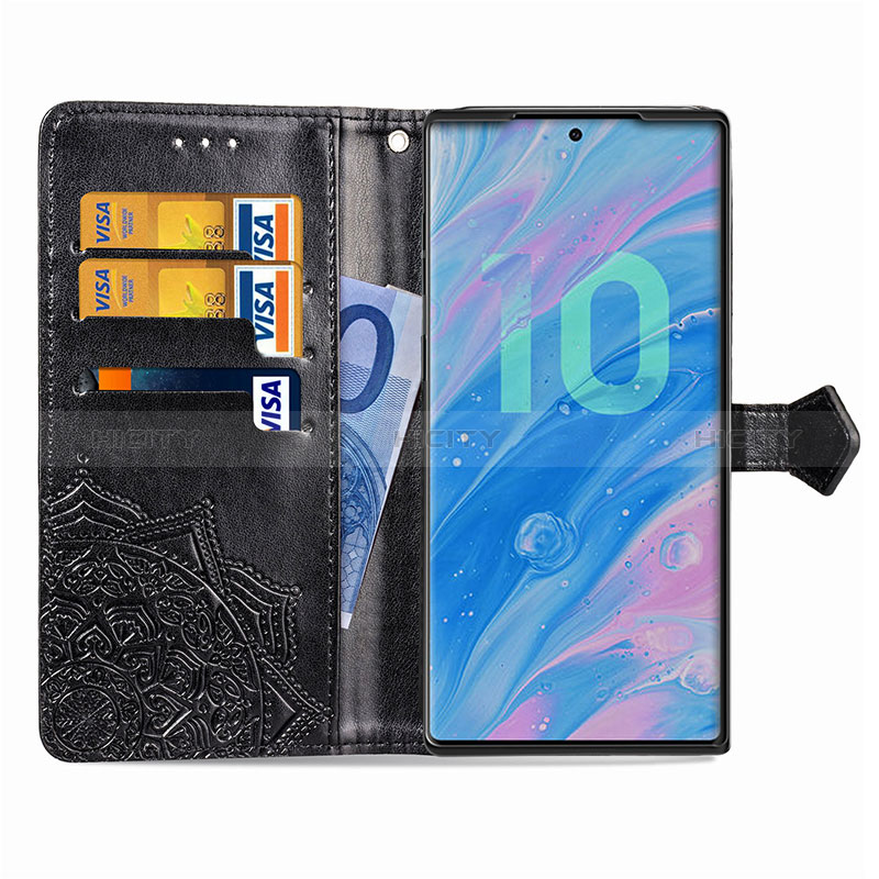 Custodia Portafoglio In Pelle Fantasia Modello Cover con Supporto per Samsung Galaxy Note 10 5G