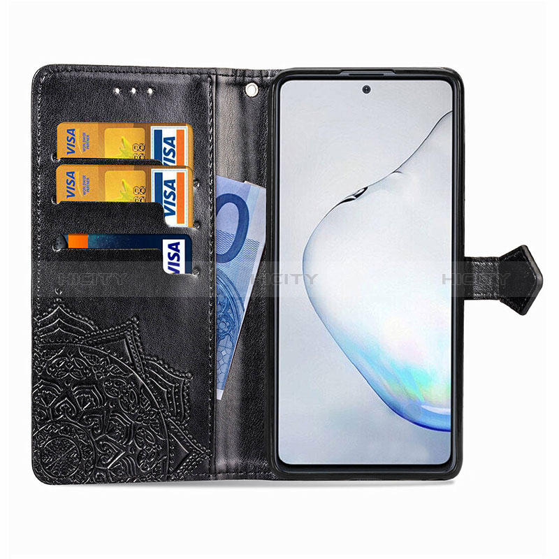 Custodia Portafoglio In Pelle Fantasia Modello Cover con Supporto per Samsung Galaxy Note 10 Lite