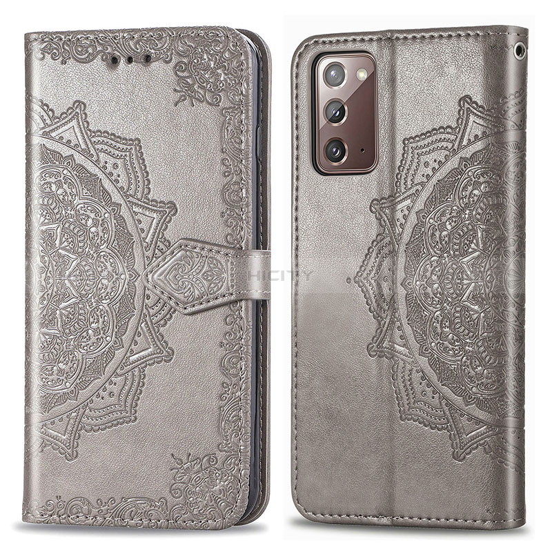 Custodia Portafoglio In Pelle Fantasia Modello Cover con Supporto per Samsung Galaxy Note 20 5G