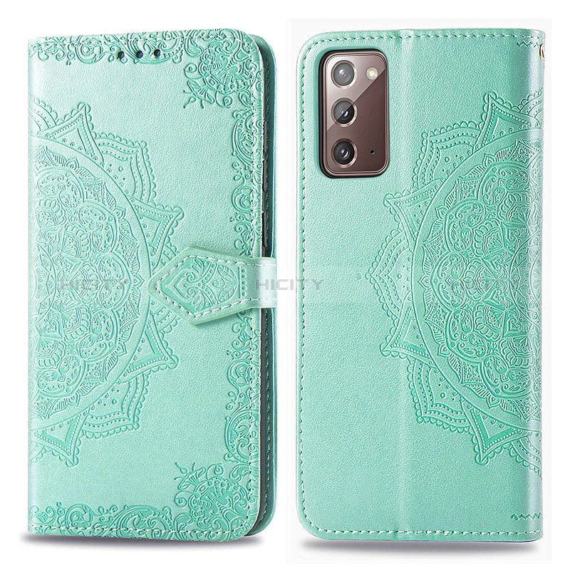 Custodia Portafoglio In Pelle Fantasia Modello Cover con Supporto per Samsung Galaxy Note 20 5G