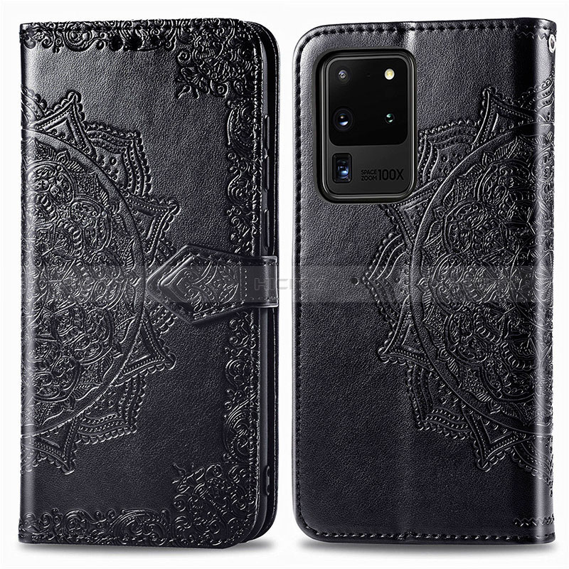Custodia Portafoglio In Pelle Fantasia Modello Cover con Supporto per Samsung Galaxy S20 Ultra 5G