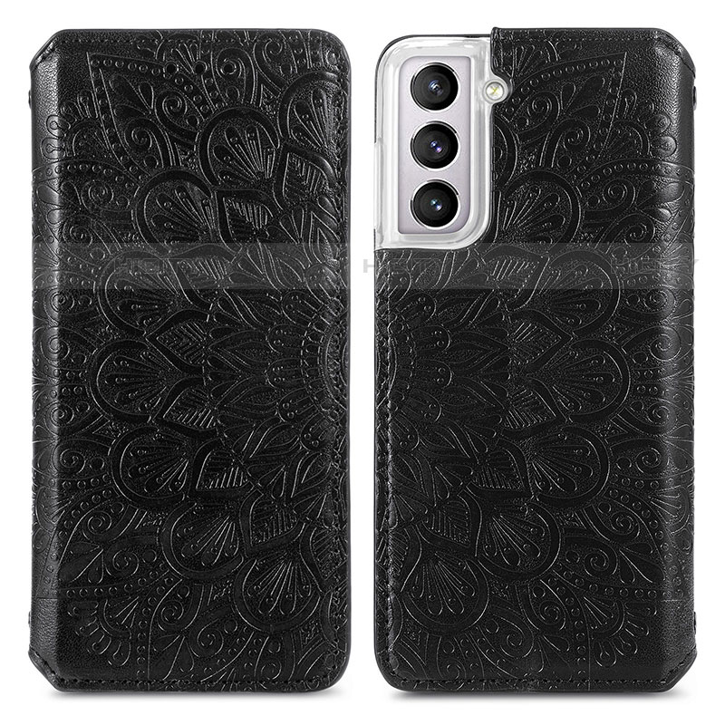 Custodia Portafoglio In Pelle Fantasia Modello Cover con Supporto per Samsung Galaxy S22 Plus 5G