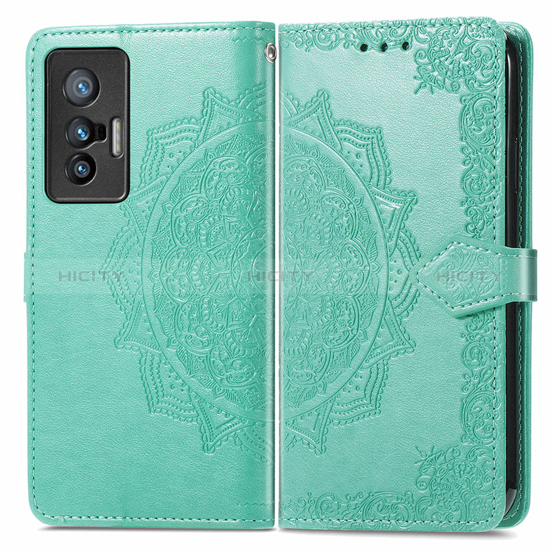 Custodia Portafoglio In Pelle Fantasia Modello Cover con Supporto per Vivo X70 5G