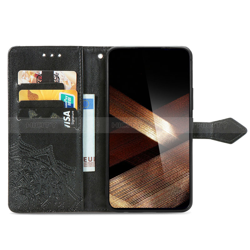 Custodia Portafoglio In Pelle Fantasia Modello Cover con Supporto per Xiaomi Mi 13T 5G