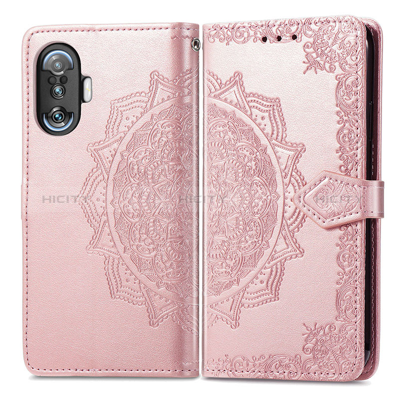 Custodia Portafoglio In Pelle Fantasia Modello Cover con Supporto per Xiaomi Poco F3 GT 5G