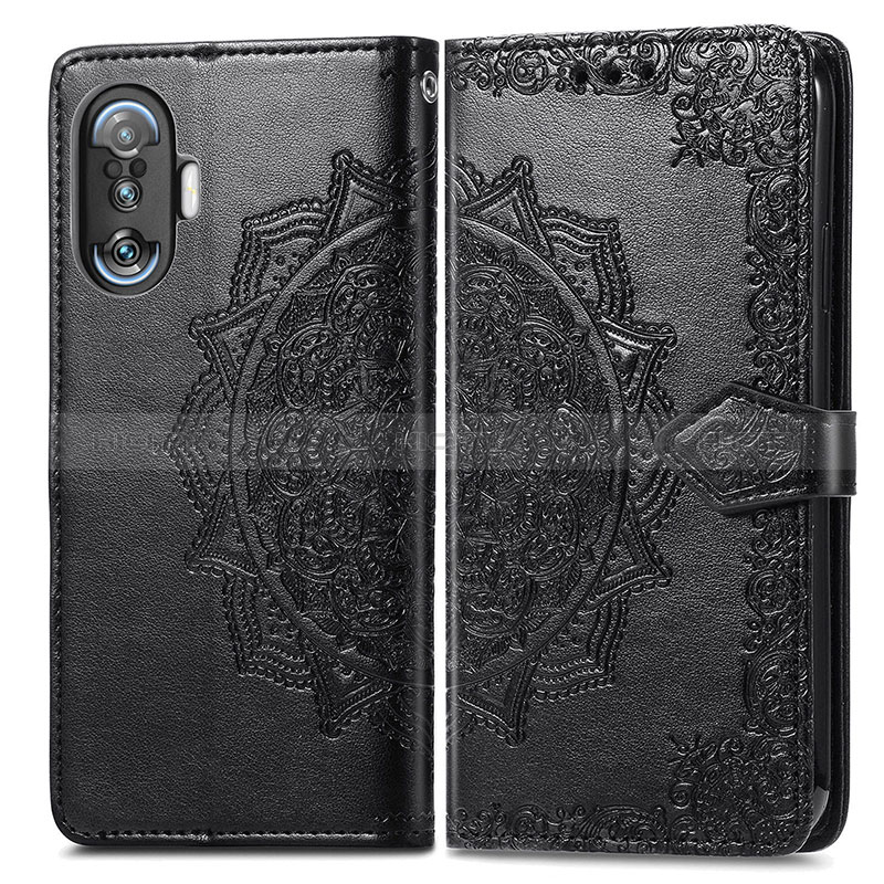 Custodia Portafoglio In Pelle Fantasia Modello Cover con Supporto per Xiaomi Poco F3 GT 5G