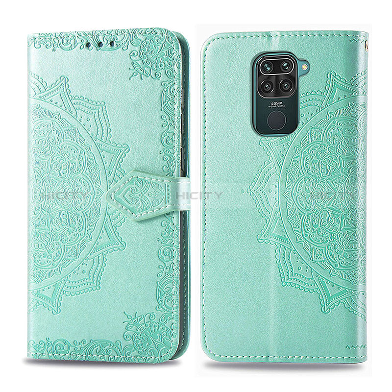 Custodia Portafoglio In Pelle Fantasia Modello Cover con Supporto per Xiaomi Redmi Note 9