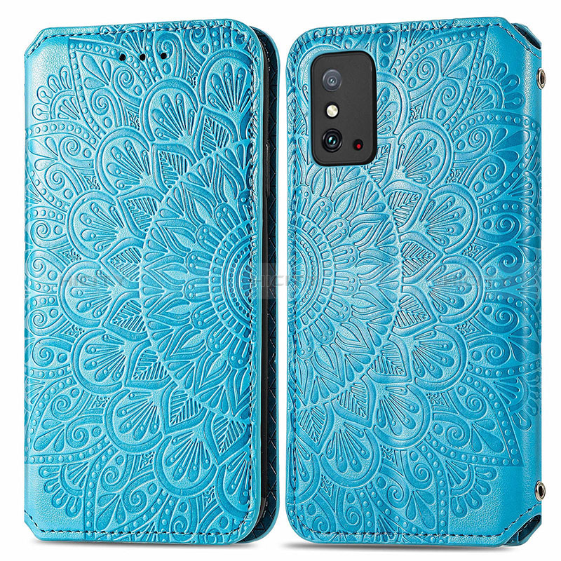 Custodia Portafoglio In Pelle Fantasia Modello Cover con Supporto S01D per Huawei Honor X10 Max 5G