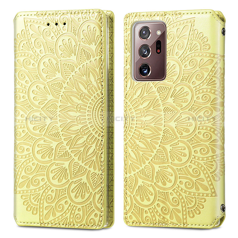 Custodia Portafoglio In Pelle Fantasia Modello Cover con Supporto S01D per Samsung Galaxy Note 20 Ultra 5G