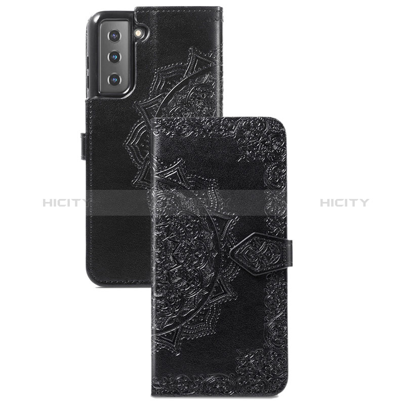 Custodia Portafoglio In Pelle Fantasia Modello Cover con Supporto S01D per Samsung Galaxy S24 5G