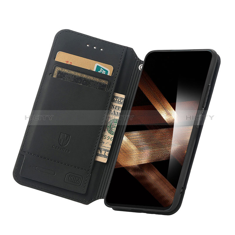 Custodia Portafoglio In Pelle Fantasia Modello Cover con Supporto S02D per Huawei Honor X6a