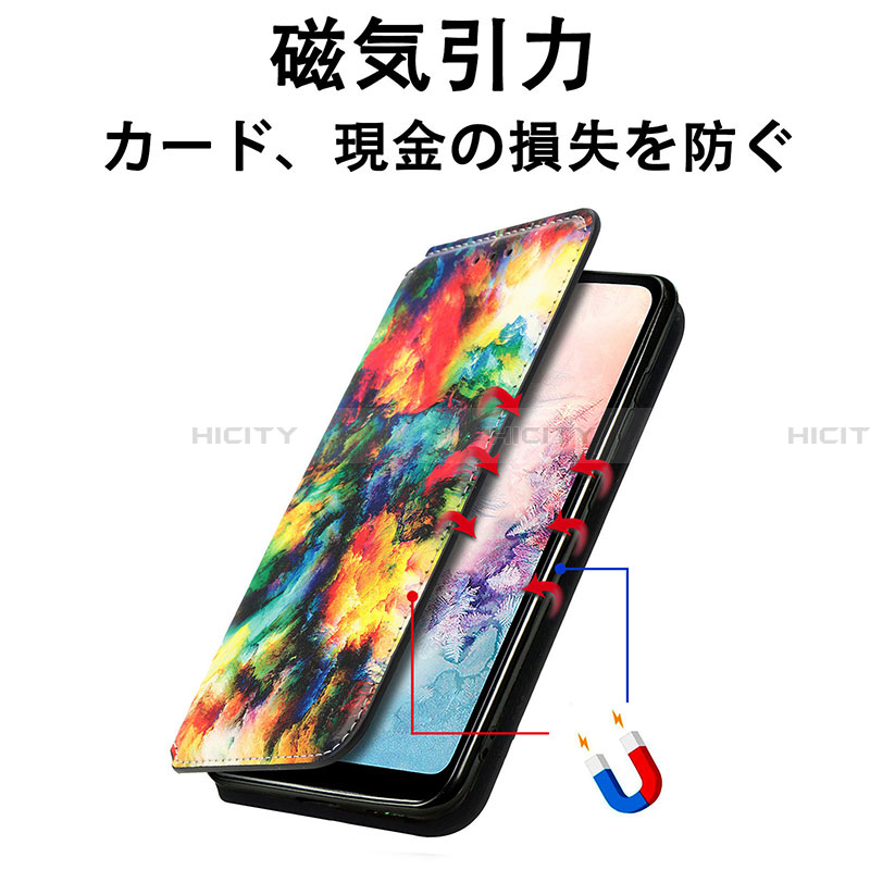 Custodia Portafoglio In Pelle Fantasia Modello Cover con Supporto S02D per Samsung Galaxy A20 SC-02M SCV46