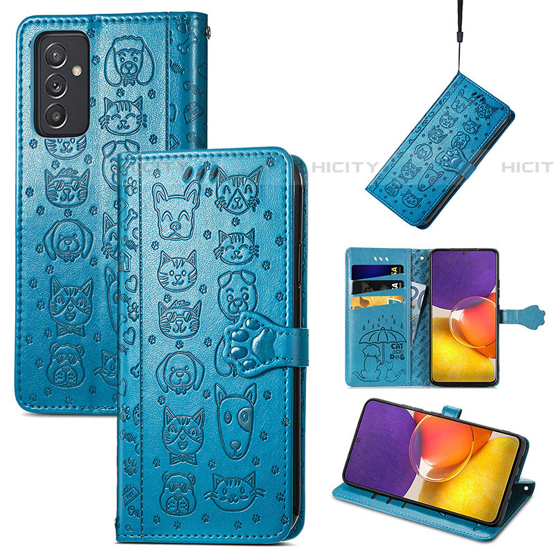 Custodia Portafoglio In Pelle Fantasia Modello Cover con Supporto S03D per Samsung Galaxy A25 5G