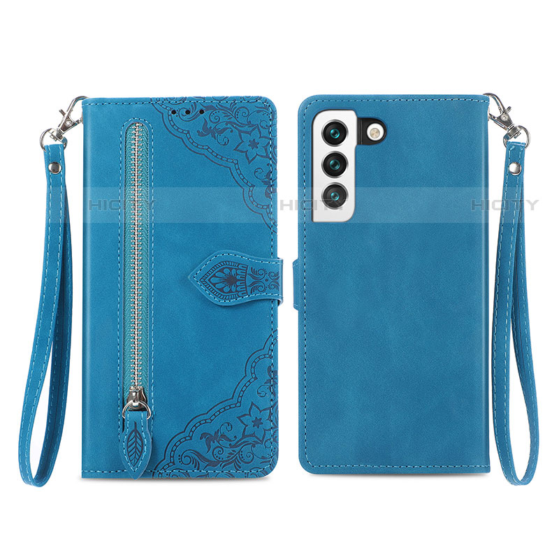 Custodia Portafoglio In Pelle Fantasia Modello Cover con Supporto S03D per Samsung Galaxy S22 5G