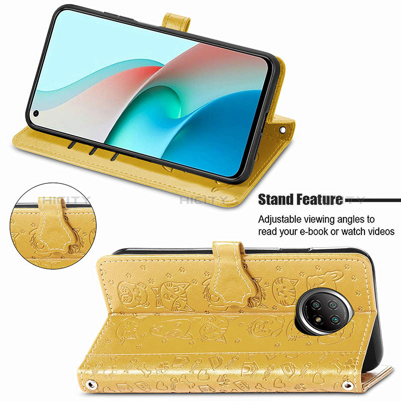 Custodia Portafoglio In Pelle Fantasia Modello Cover con Supporto S03D per Xiaomi Mi 10T Lite 5G