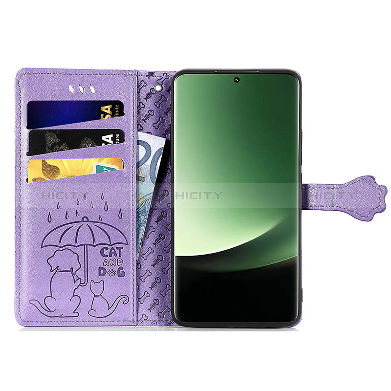 Custodia Portafoglio In Pelle Fantasia Modello Cover con Supporto S05D per Xiaomi Mi 13 Ultra 5G