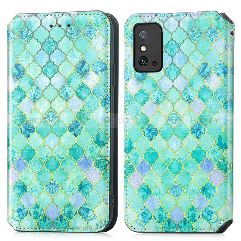 Custodia Portafoglio In Pelle Fantasia Modello Cover con Supporto S06D per Huawei Honor X10 Max 5G