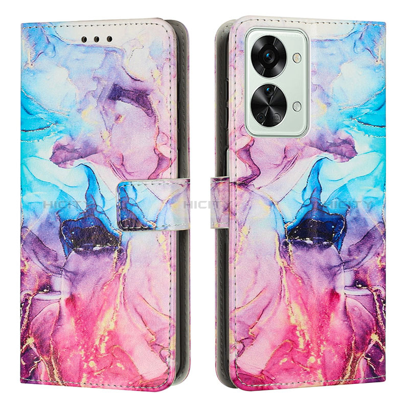 Custodia Portafoglio In Pelle Fantasia Modello Cover con Supporto Y01X per OnePlus Nord 2T 5G