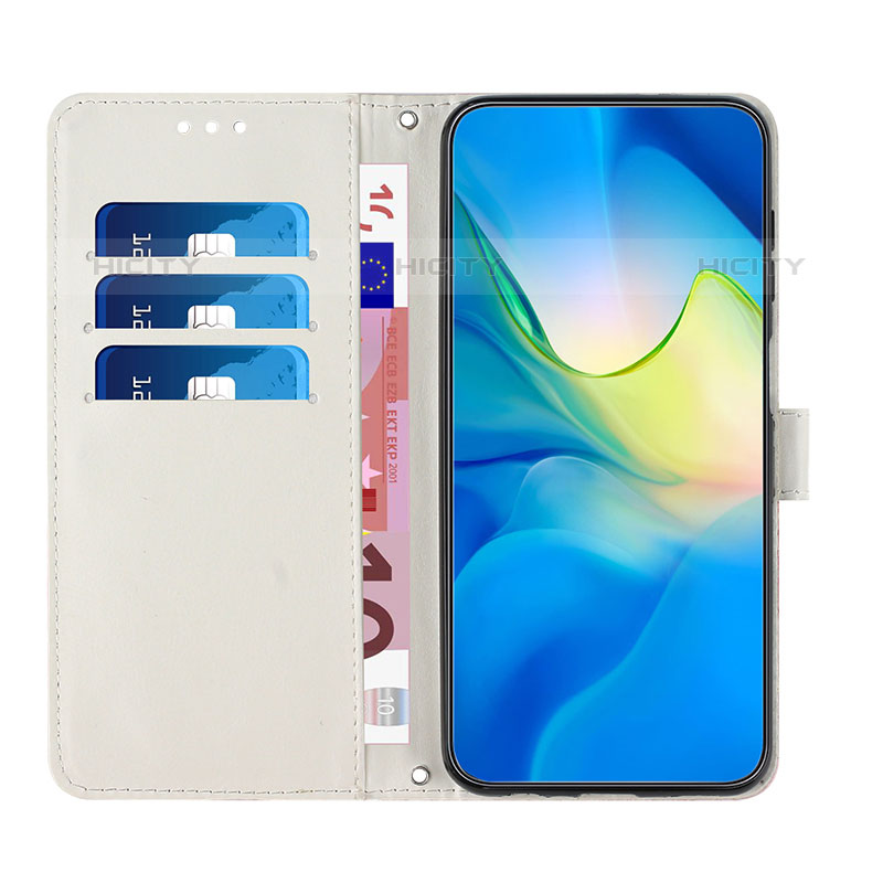 Custodia Portafoglio In Pelle Fantasia Modello Cover con Supporto Y01X per Oppo F19 Pro