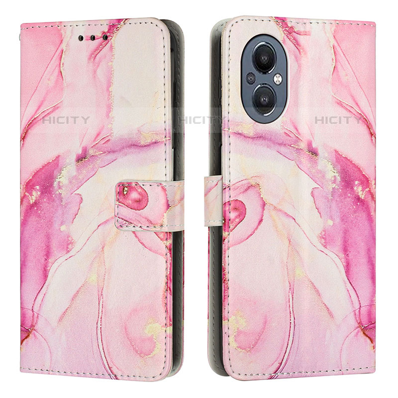 Custodia Portafoglio In Pelle Fantasia Modello Cover con Supporto Y01X per Oppo Reno8 Lite 5G