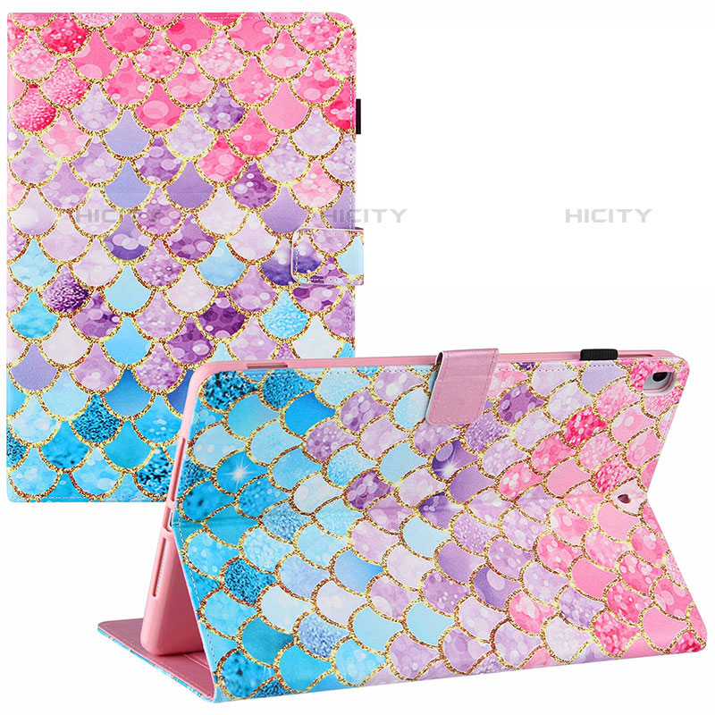 Custodia Portafoglio In Pelle Fantasia Modello Cover con Supporto Y02B per Apple iPad Air 3