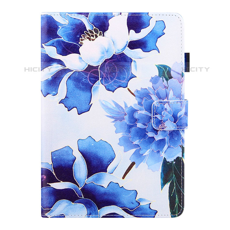 Custodia Portafoglio In Pelle Fantasia Modello Cover con Supporto Y02B per Apple iPad Mini 4