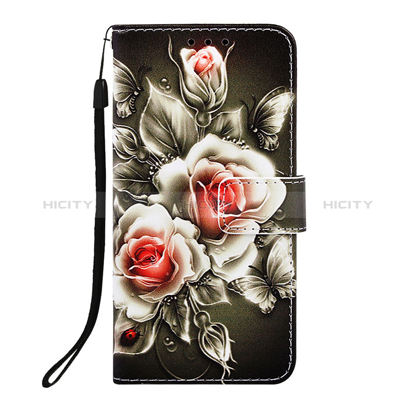 Custodia Portafoglio In Pelle Fantasia Modello Cover con Supporto Y02B per Samsung Galaxy A20e