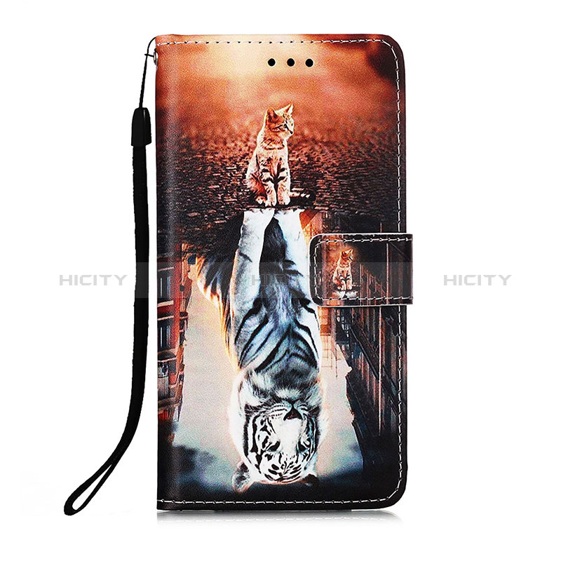 Custodia Portafoglio In Pelle Fantasia Modello Cover con Supporto Y02B per Xiaomi Poco M3