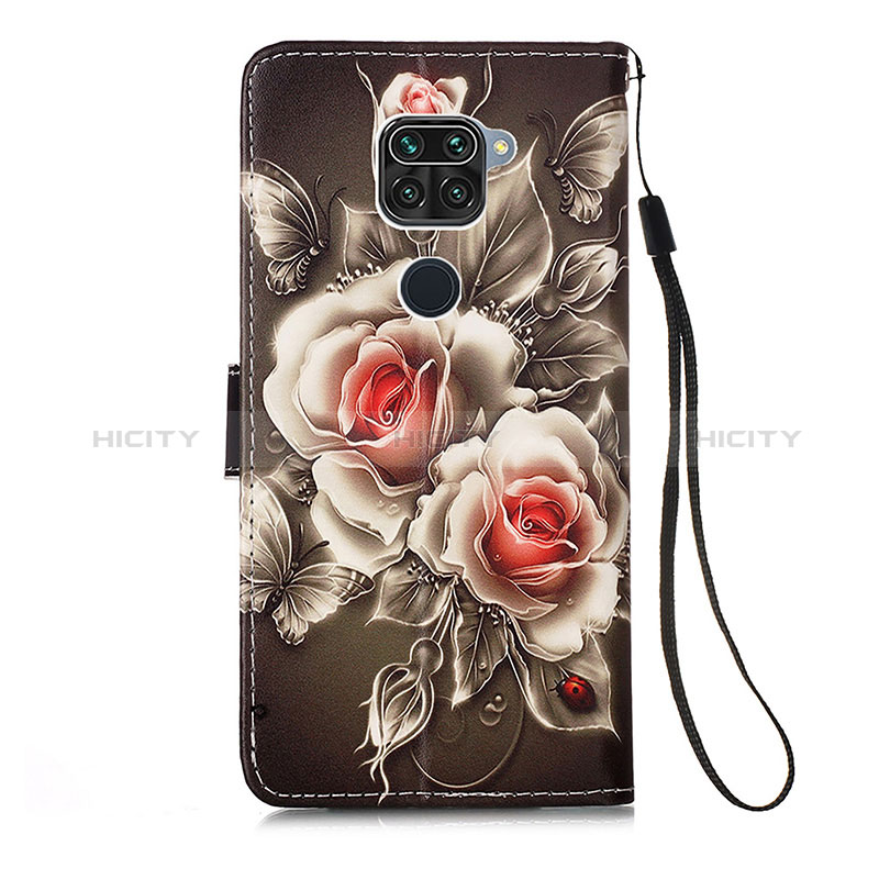 Custodia Portafoglio In Pelle Fantasia Modello Cover con Supporto Y02B per Xiaomi Redmi 10X 4G