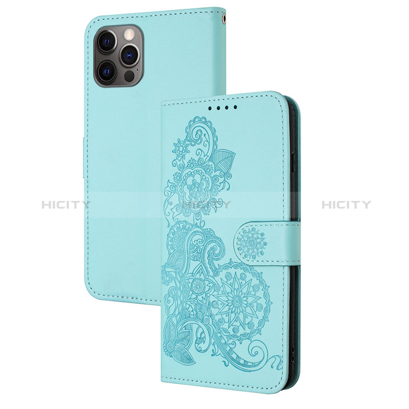 Custodia Portafoglio In Pelle Fantasia Modello Cover con Supporto Y02X per Apple iPhone 13 Pro