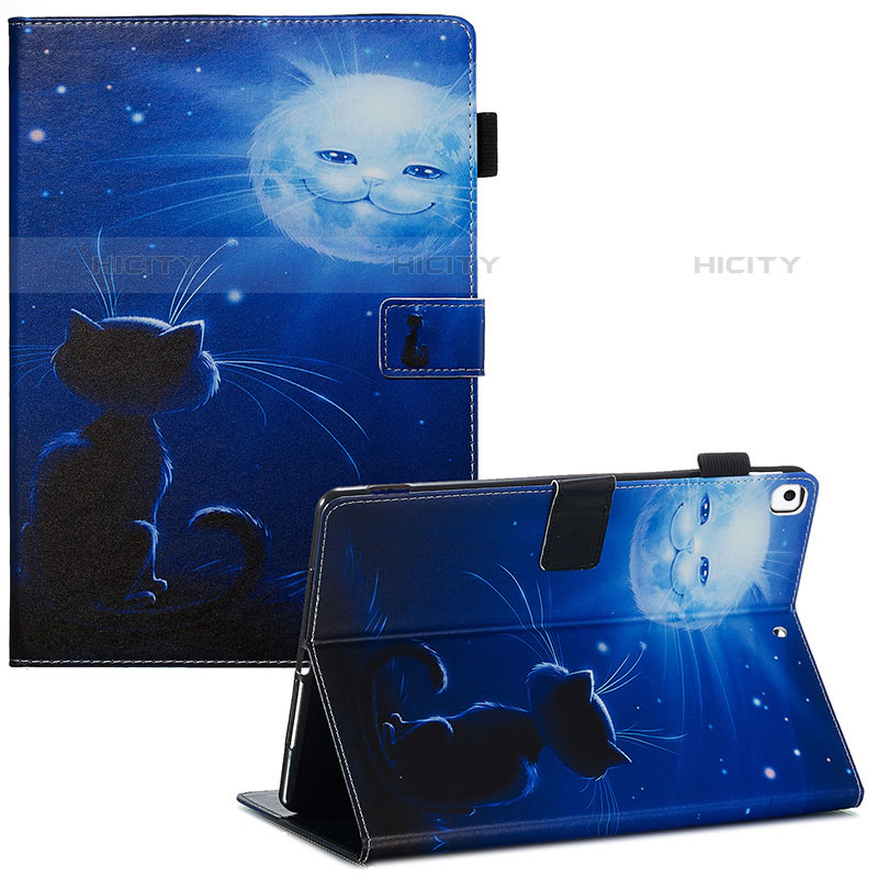 Custodia Portafoglio In Pelle Fantasia Modello Cover con Supporto Y03B per Apple iPad Air 3