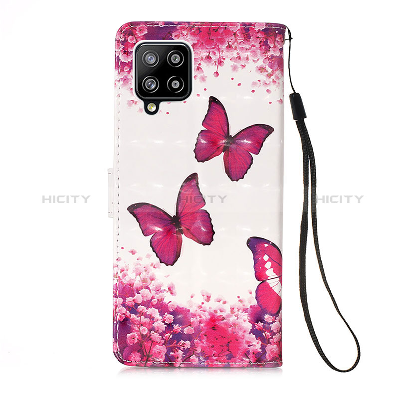 Custodia Portafoglio In Pelle Fantasia Modello Cover con Supporto Y03B per Samsung Galaxy A42 5G