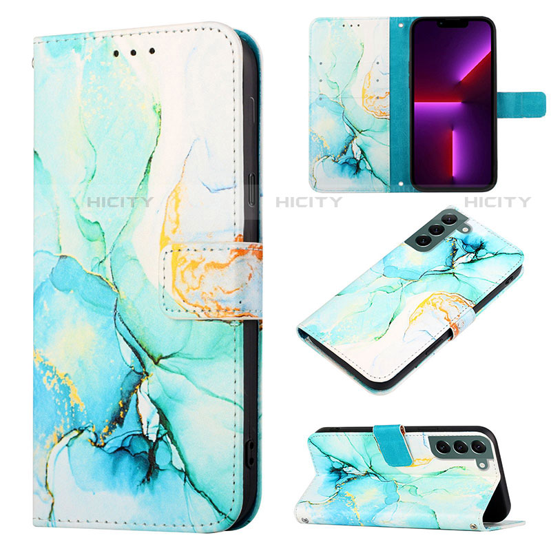 Custodia Portafoglio In Pelle Fantasia Modello Cover con Supporto Y03B per Samsung Galaxy S21 5G